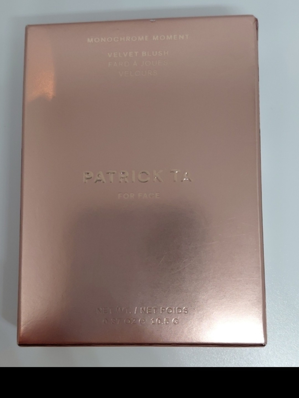 Patrick Ta Monochrome Moment Velvet Blush She's Passionate 10.5g Peachy-Pink - Picture 2 of 2
